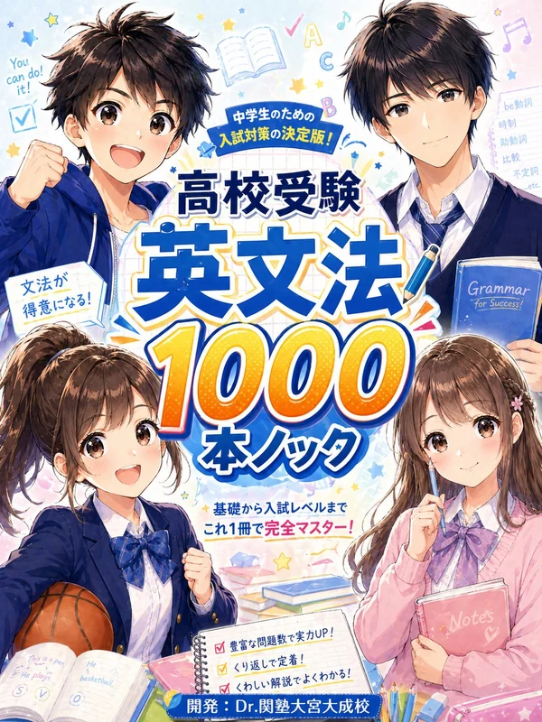 高校受験英文法1000本ノック ─ 栄東・早稲田本庄・慶応志木対策 ｜ Dr.関塾 大宮大成校